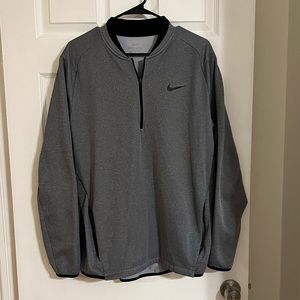 Nike Grey Fleece Sweatshirt | L